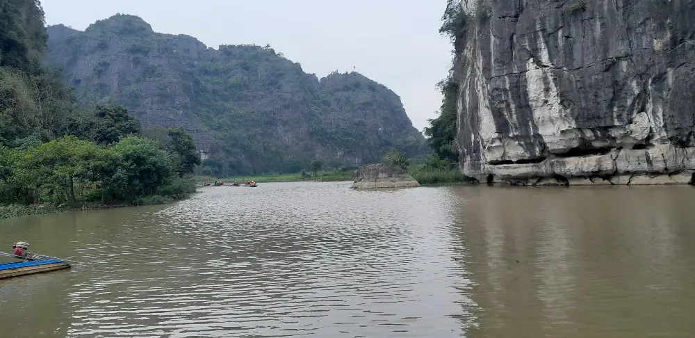 Landscape and Setting of Van Long Nature Reserve in Ninh Binh