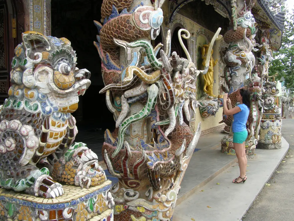 Heritage and Conservation at Linh Phuoc Pagoda in Da Lat