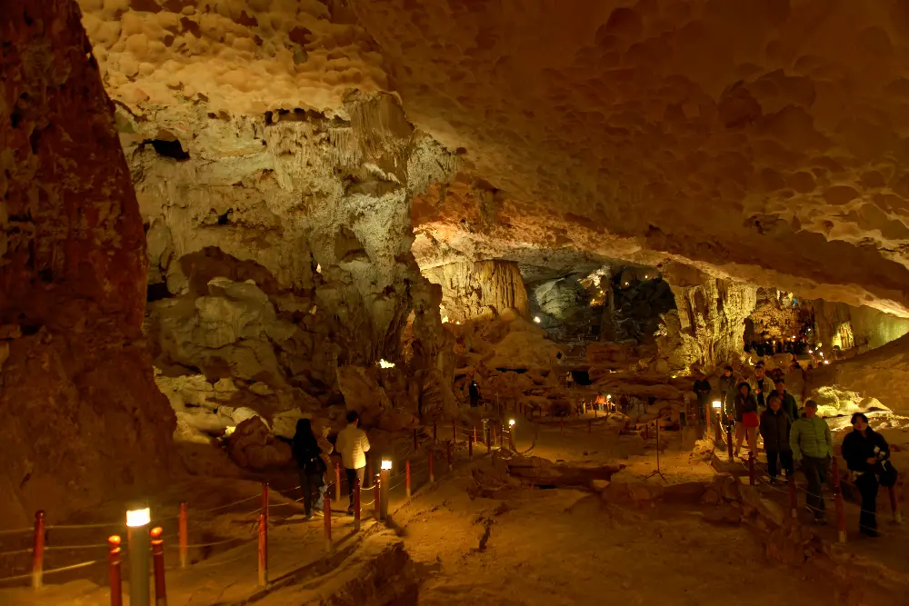 In-Depth Observation Route at Sung Sot Cave in Ha Long
