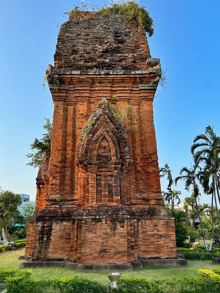 Signature Details of Binh Dinh Cham Towers in Quy Nhon