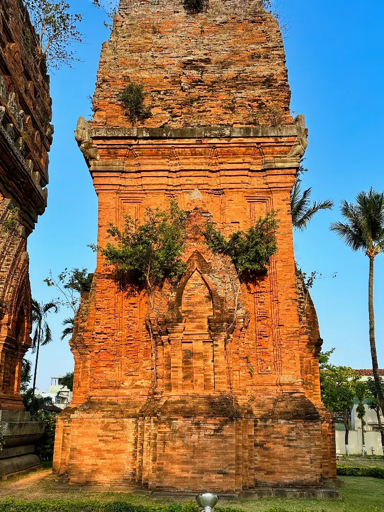 Signature Details of Binh Dinh Cham Towers in Quy Nhon