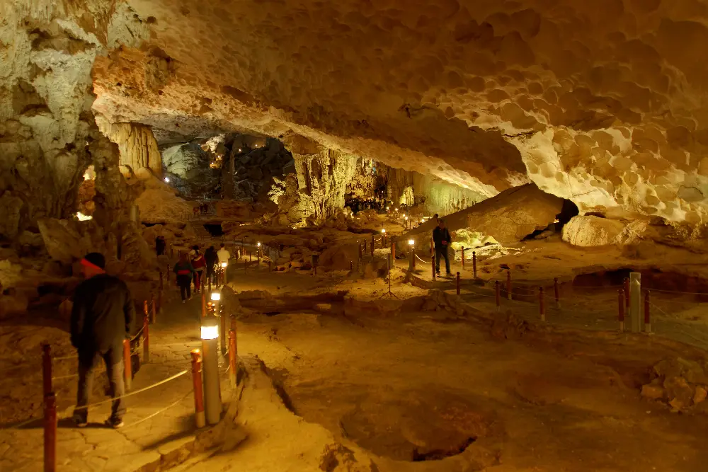 In-Depth Observation Route at Sung Sot Cave in Ha Long