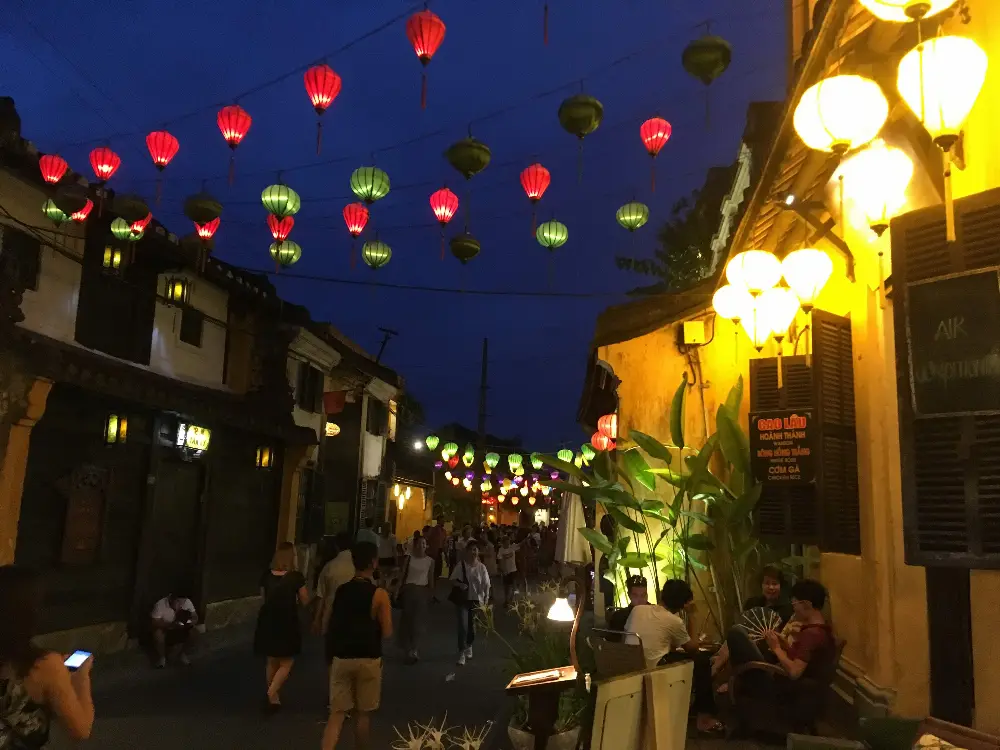 Walking Exploration around Hoi An Lanterns