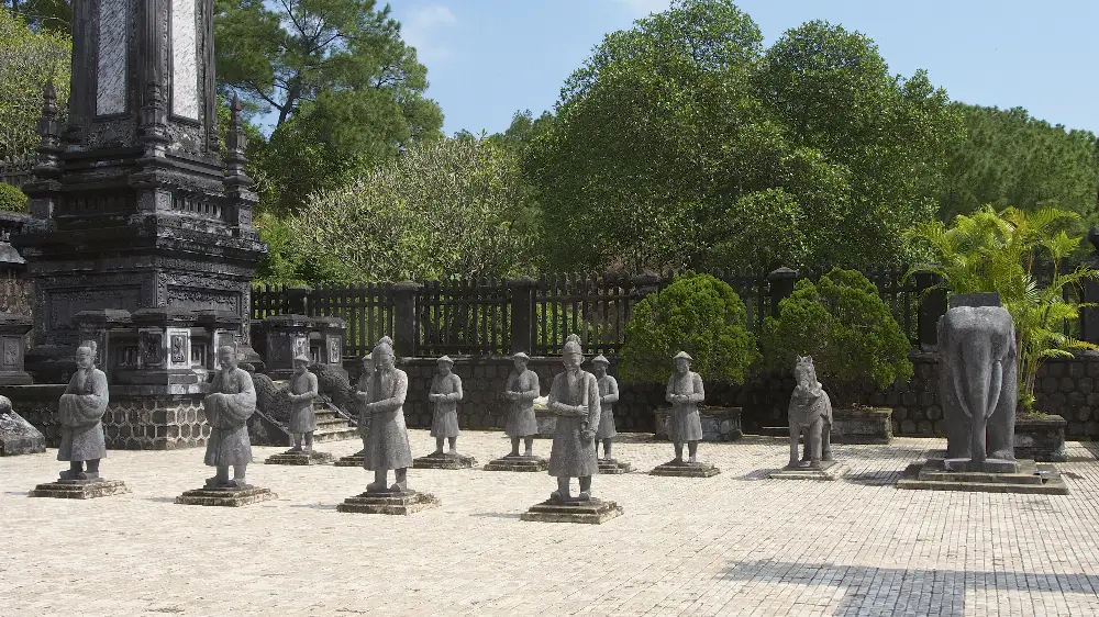 Photography Route at Khai Dinh Tomb in Hue