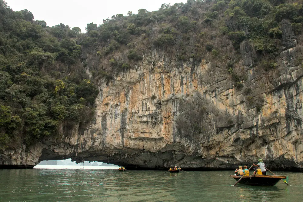 Landscape and Setting of Bai Tu Long Bay in Ha Long