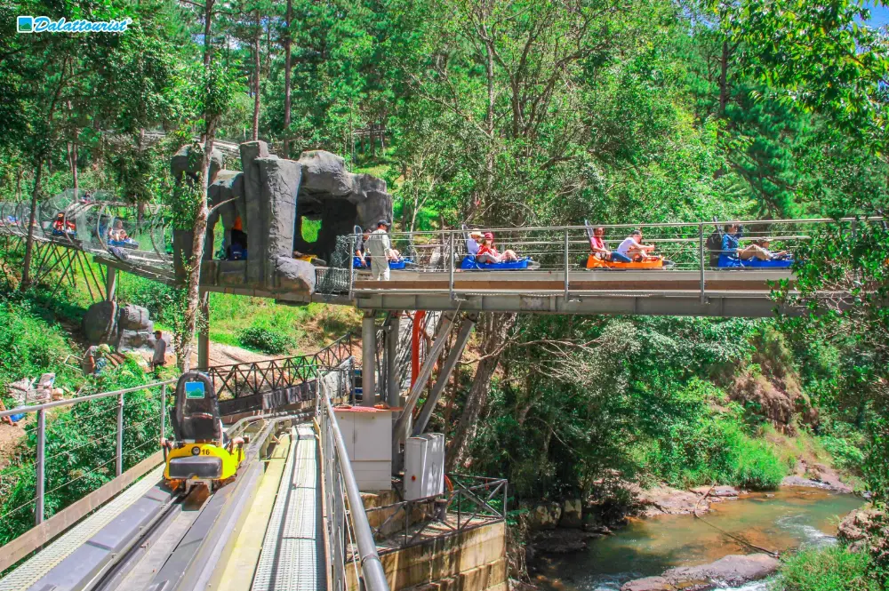 Datanla New Alpine Coaster Experience in Da Lat