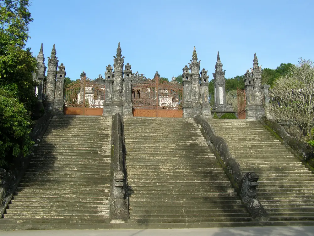 Local Stories at Khai Dinh Tomb in Hue