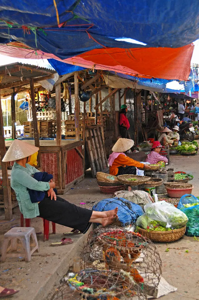 Landscape and Setting of Hoi An Market