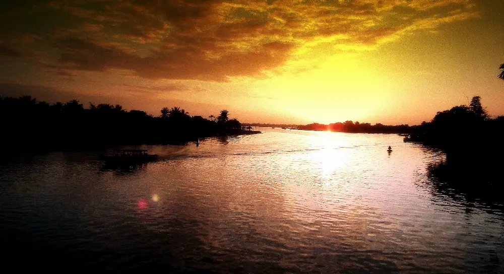 Landscape and Setting of Thu Bon River in Hoi An