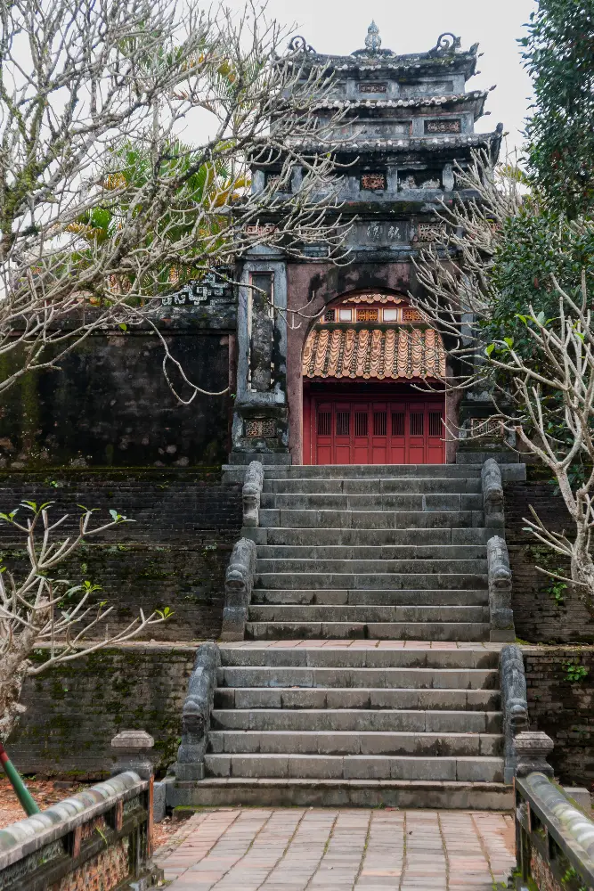 Landscape and Setting of Minh Mang Tomb in Hue