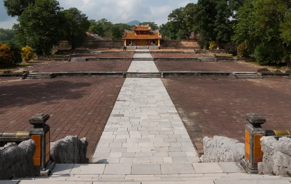 Local Stories at Minh Mang Tomb in Hue