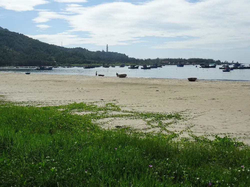 Landscape and Setting of My Khe Beach in Da Nang