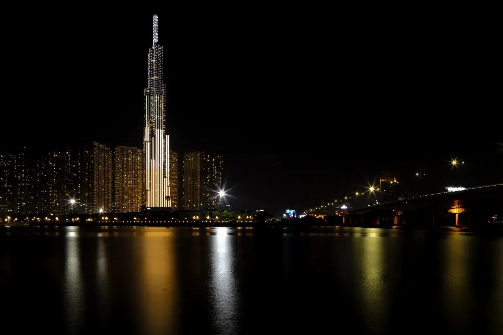 Signature Details of Landmark 81 in Ho Chi Minh City
