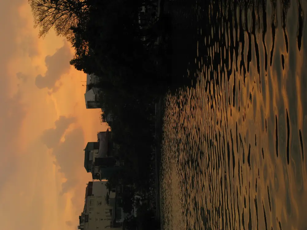 Landscape and Setting of Hoan Kiem Lake in Hanoi