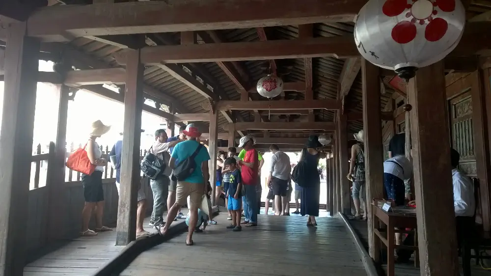 Photography Route at Japanese Covered Bridge in Hoi An