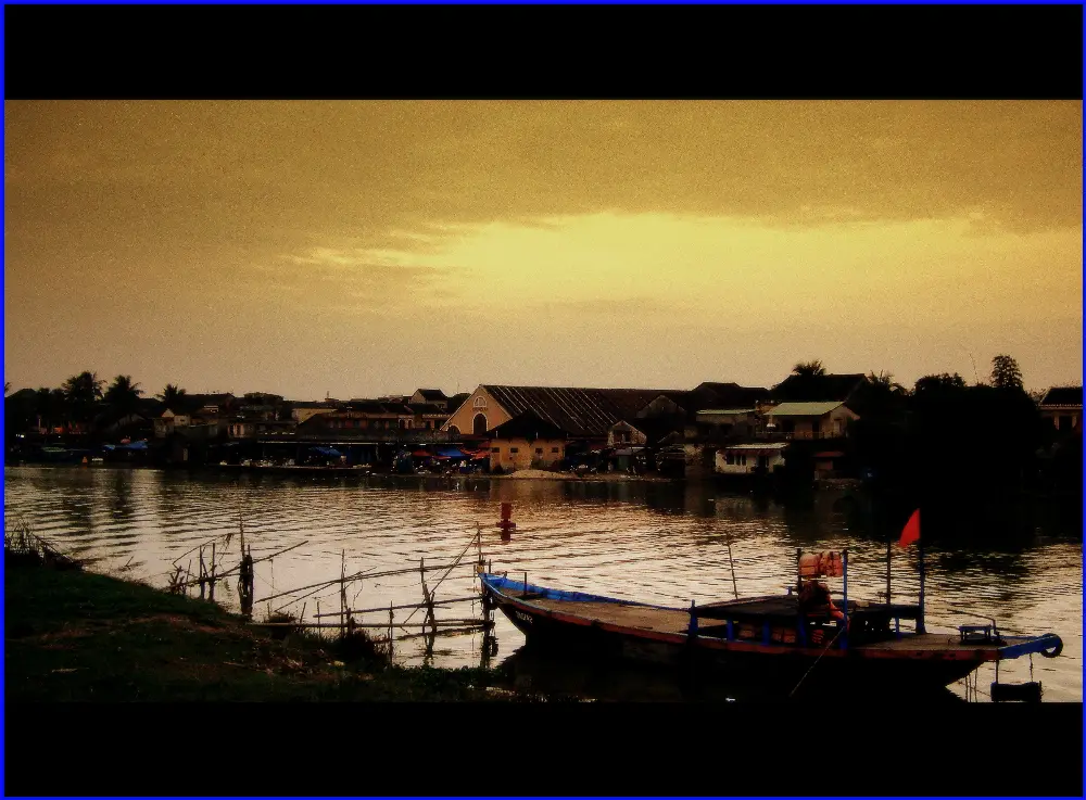 Landscape and Setting of Thu Bon River in Hoi An