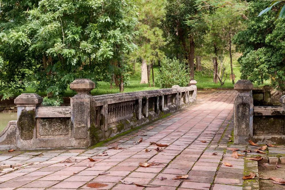 Photography Route at Minh Mang Tomb in Hue