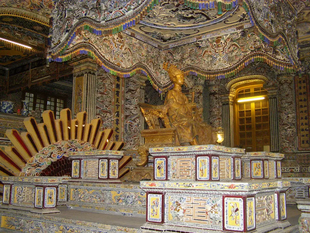 Local Stories at Khai Dinh Tomb in Hue