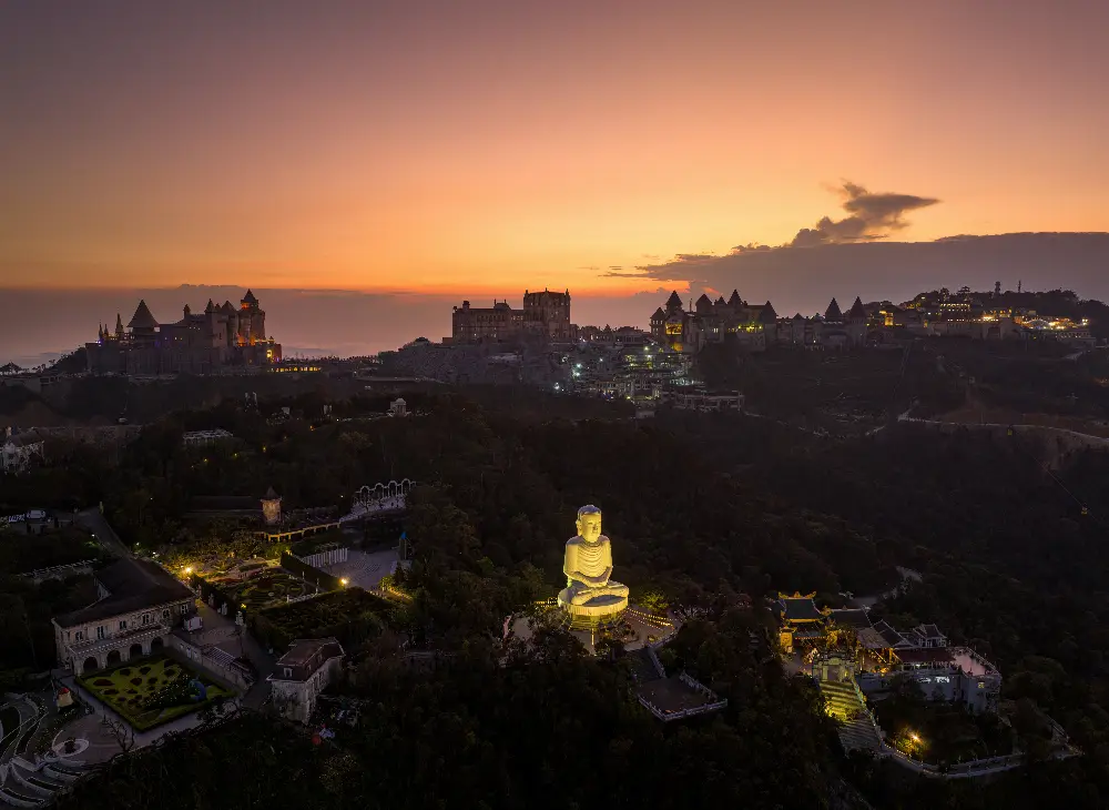 Landscape and Setting of Ba Na Hills in Da Nang