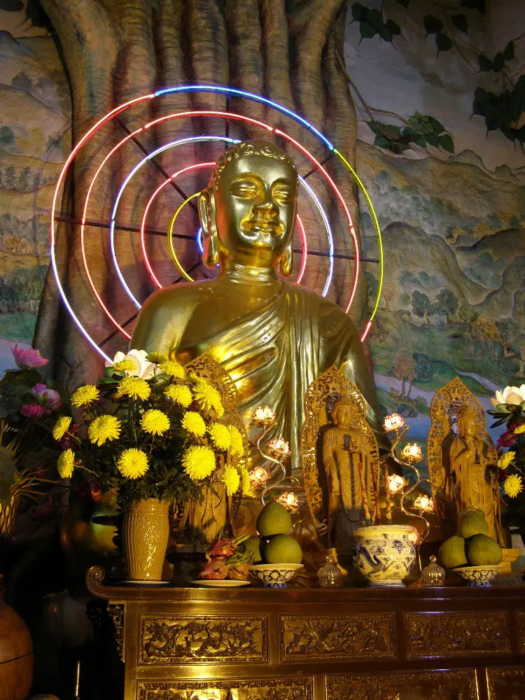 Landscape and Setting of Linh Phuoc Pagoda in Da Lat