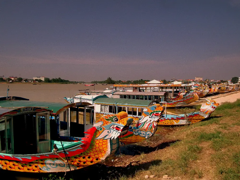 Photography Route at Perfume River in Hue