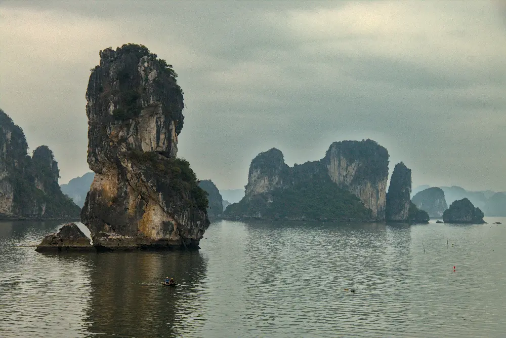 Landscape and Setting of Bai Tu Long Bay in Ha Long