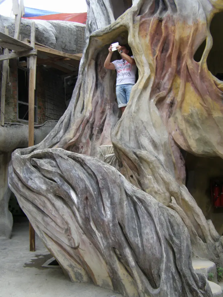 Landscape and Setting of Crazy House in Da Lat