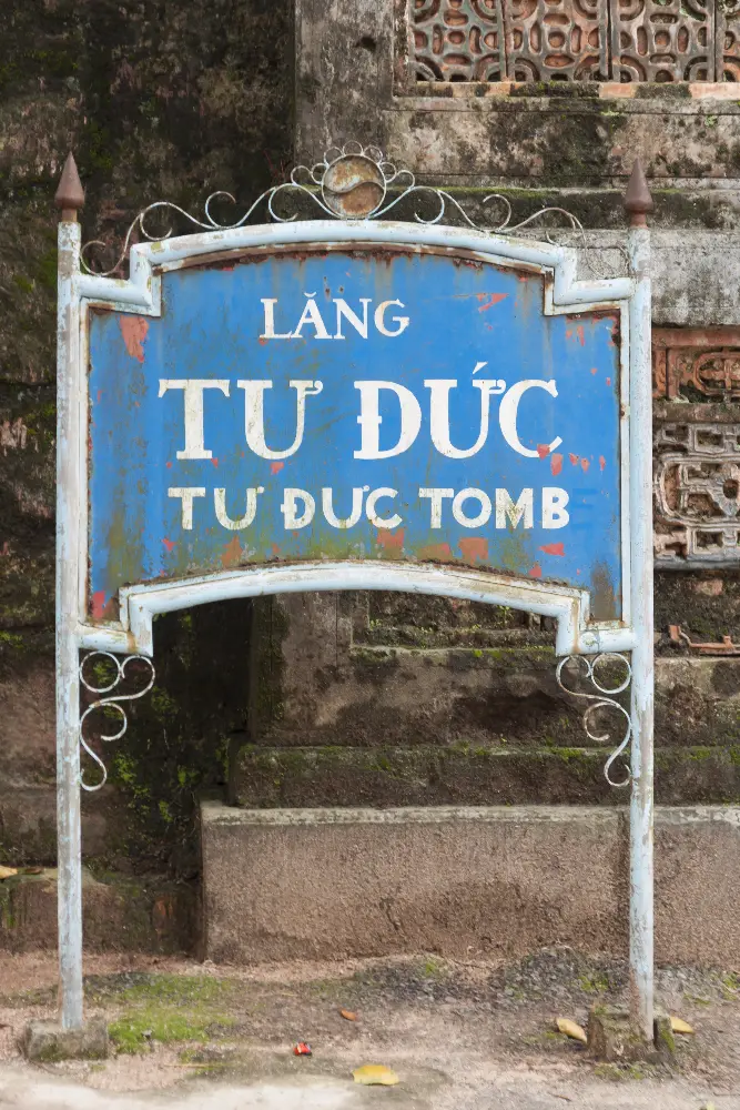 Cảnh quan và không gian của Lăng Tự Đức tại Huế