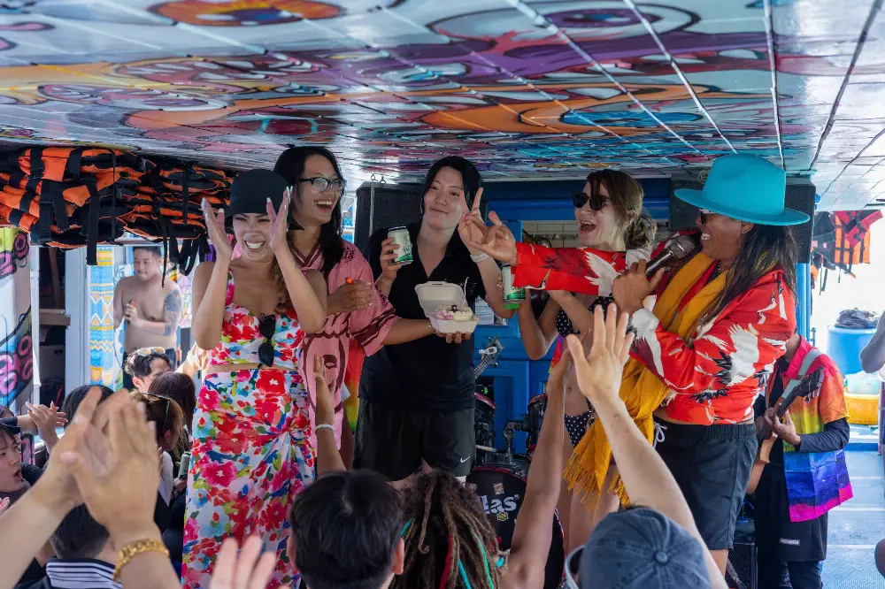 Nha Trang Floating Bar Boat Party Island Hopping Tour
