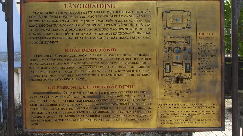 Photography Route at Khai Dinh Tomb in Hue