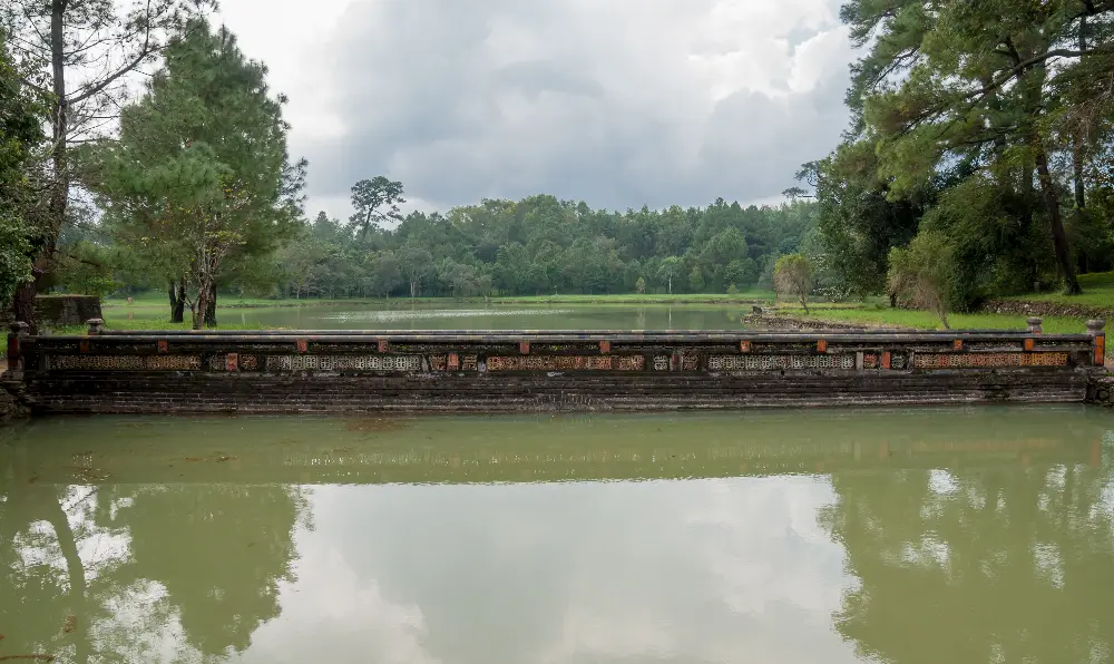 Landscape and Setting of Minh Mang Tomb in Hue