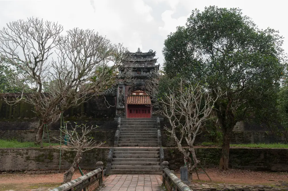 Landscape and Setting of Minh Mang Tomb in Hue