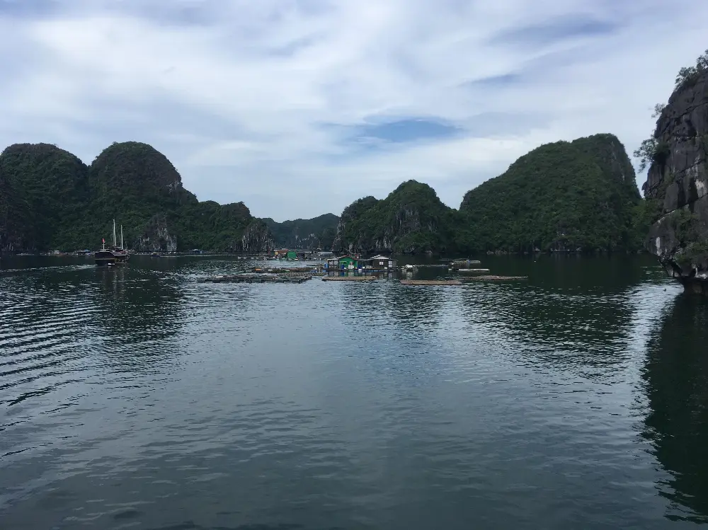 Landscape and Setting of Lan Ha Bay in Cat Ba