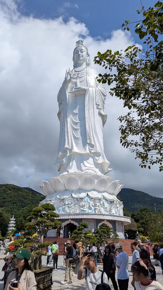 Walking Exploration around Linh Ung Pagoda in Da Nang