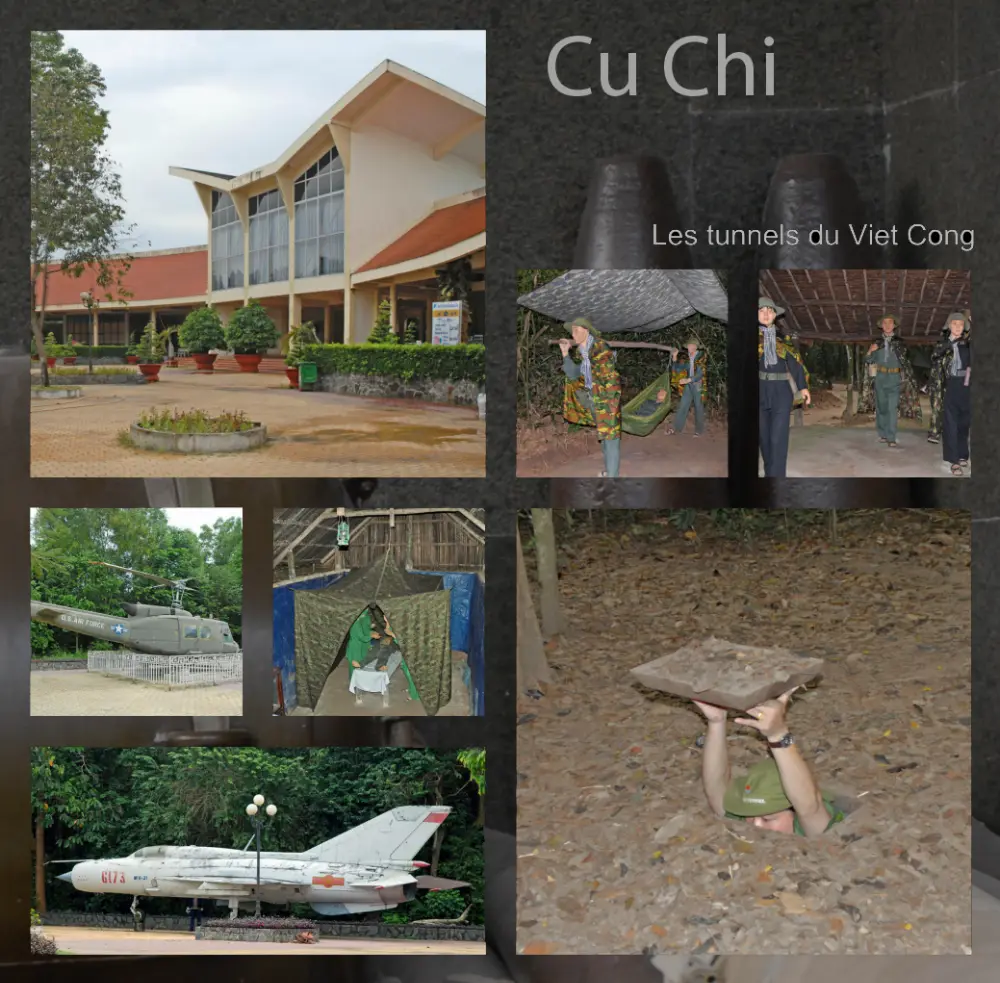 Signature Details of Cu Chi Tunnels in Ho Chi Minh City