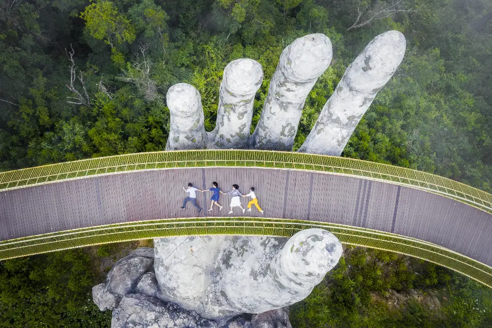 Ba Na Hills, Golden Bridge & Marble Mountain Private Day Tour