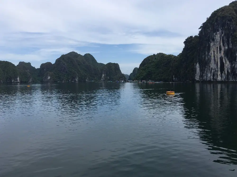 Landscape and Setting of Lan Ha Bay in Cat Ba