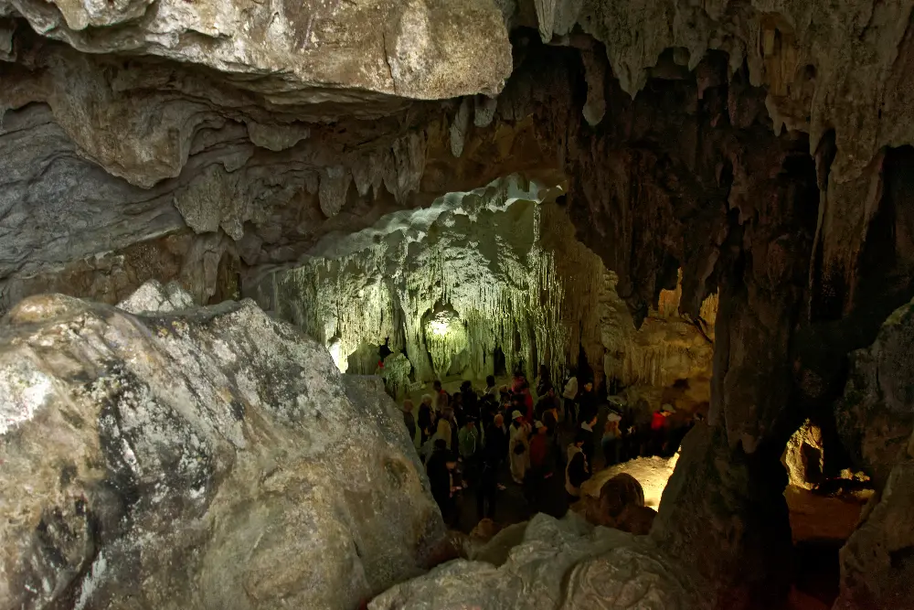 Sung Sot Cave in Ha Long Overview Tour